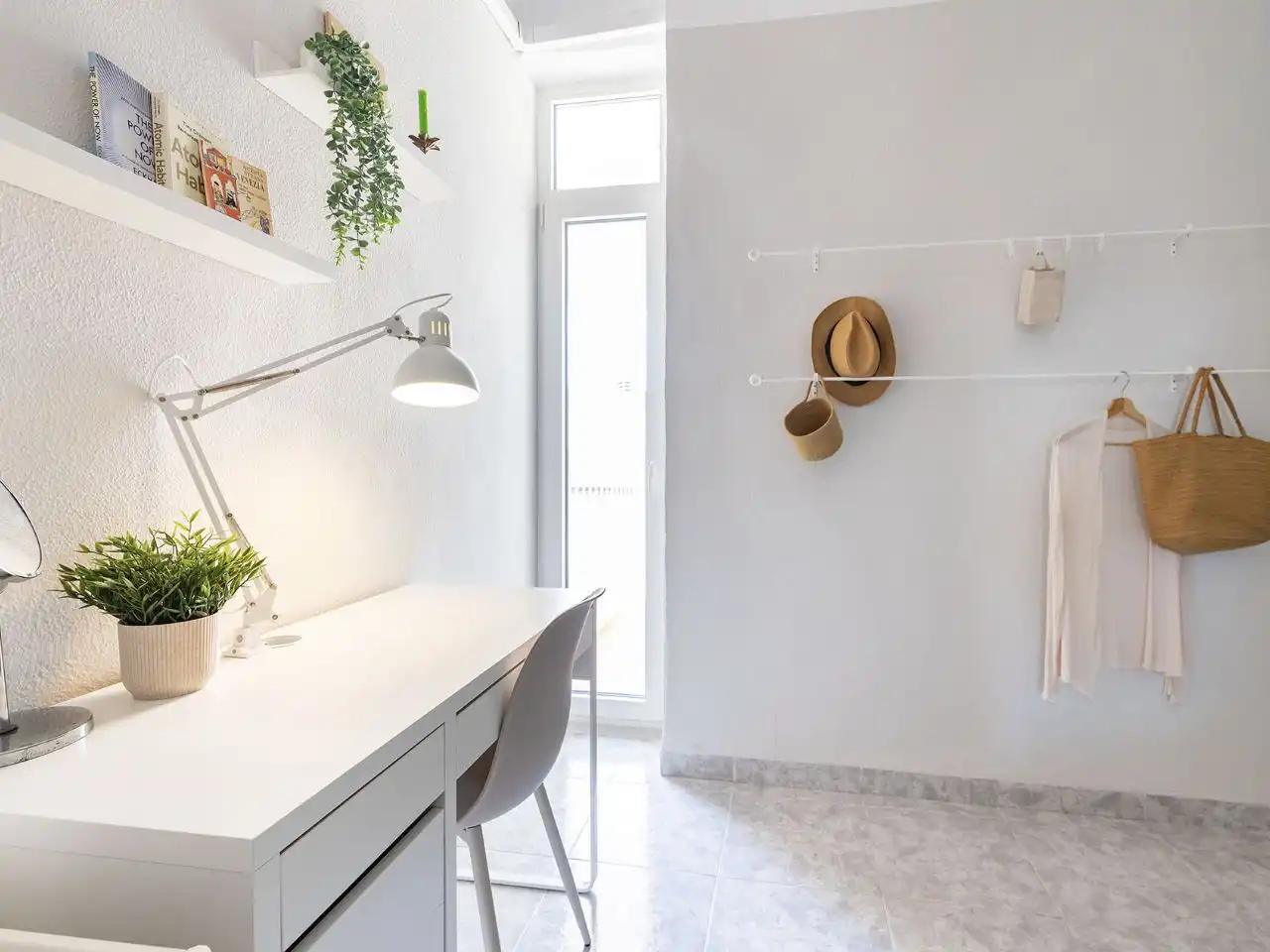 Balcony of Flat for share in Murcia  with Air Conditioner, Heating and Terrace