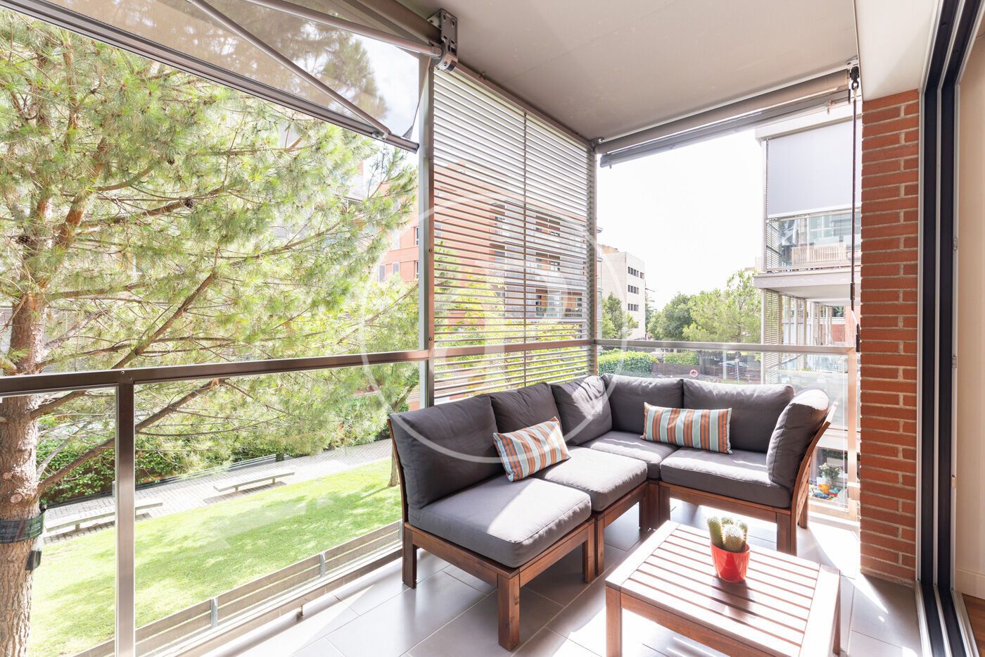 Terrace of Flat for sale in Sant Cugat del Vallès  with Air Conditioner, Heating and Terrace