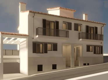 Terraced house with pool for sale in Andratx pueblo