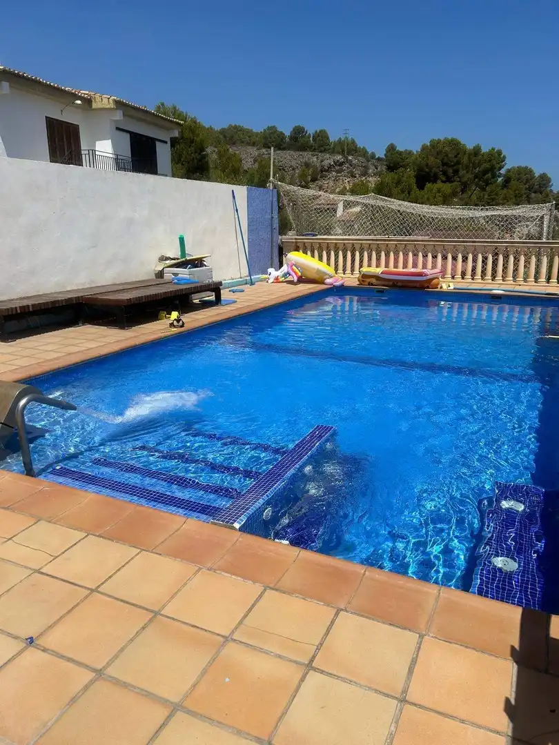 Piscina de Casa o xalet en venda en El Real de Gandia amb Jardí privat, Terrassa i Traster