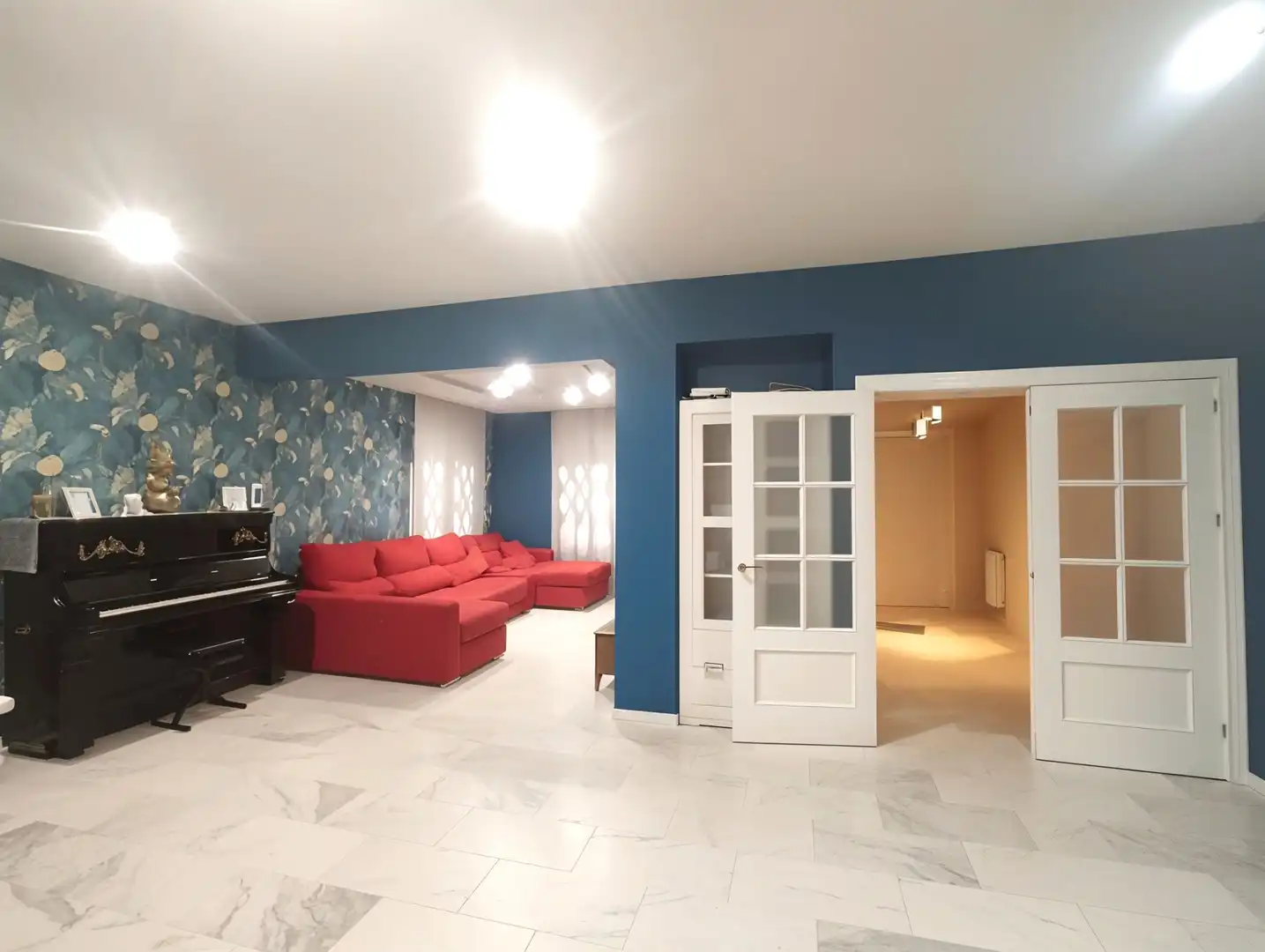 Sala de estar de Casa o chalet de alquiler en Mérida con Aire acondicionado, Calefacción y Trastero