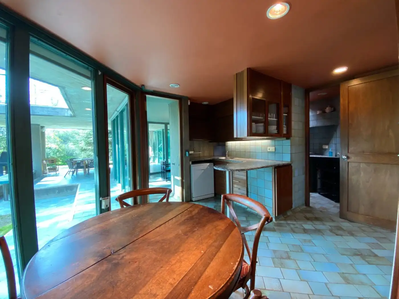 Cocina de Casa o chalet en venta en Les Franqueses del Vallès con Calefacción, Jardín privado y Terraza
