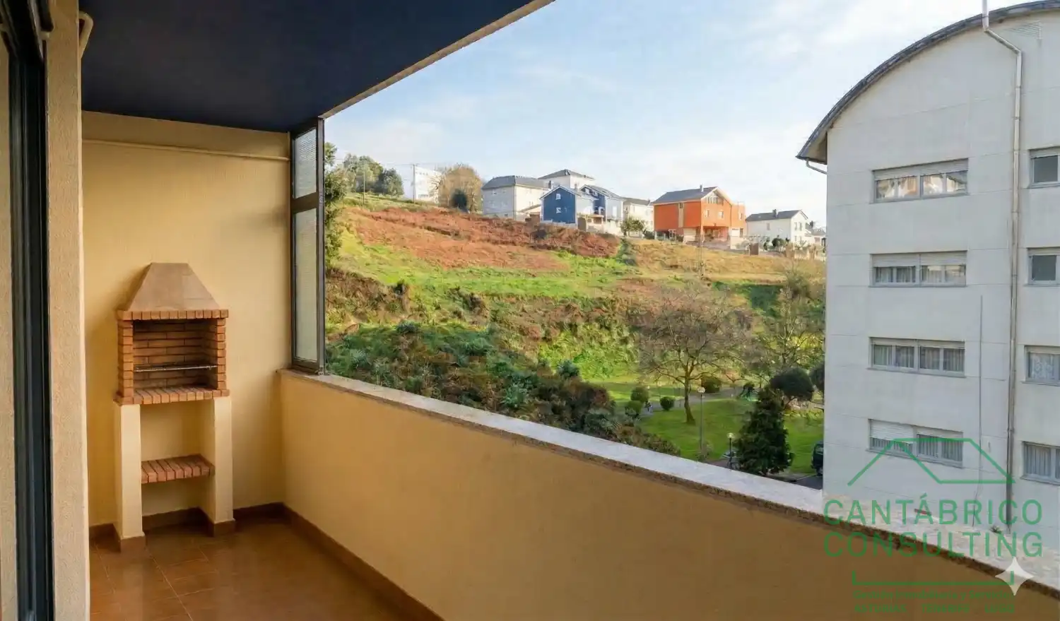 Terrasse von Wohnung zum Verkauf in Navia mit Heizung, Parkett und Terrasse