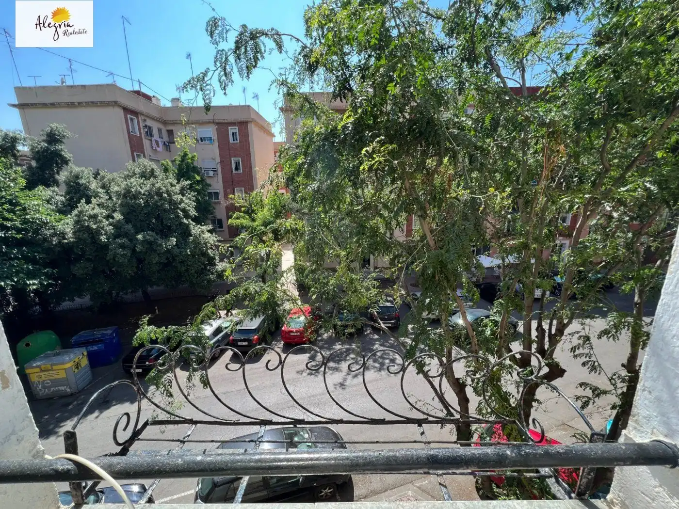 Außenansicht von Wohnung zur Miete in Xirivella mit Klimaanlage, Möbliert und Balkon