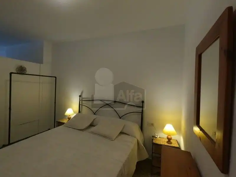 Schlafzimmer von Wohnung zur Miete in Valencia mit Klimaanlage, Möbliert und Ofen