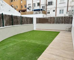 Terrace of Planta baja for sale in  Madrid Capital  with Air Conditioner, Heating and Private garden