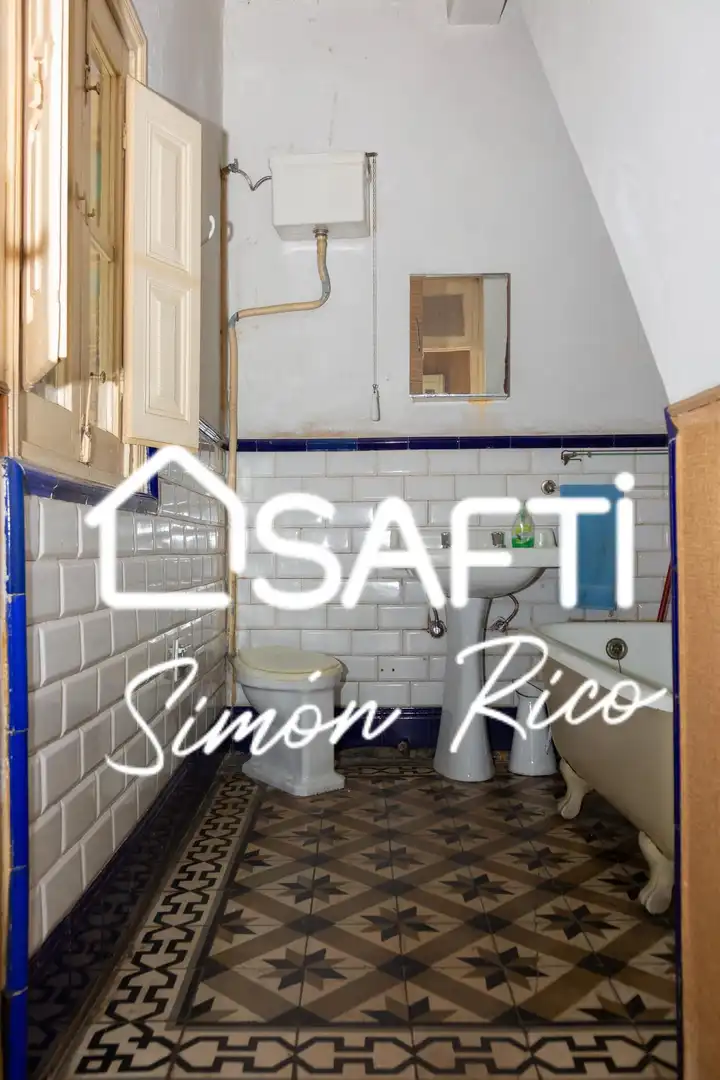 Baño de Casa adosada en venta en Bembibre