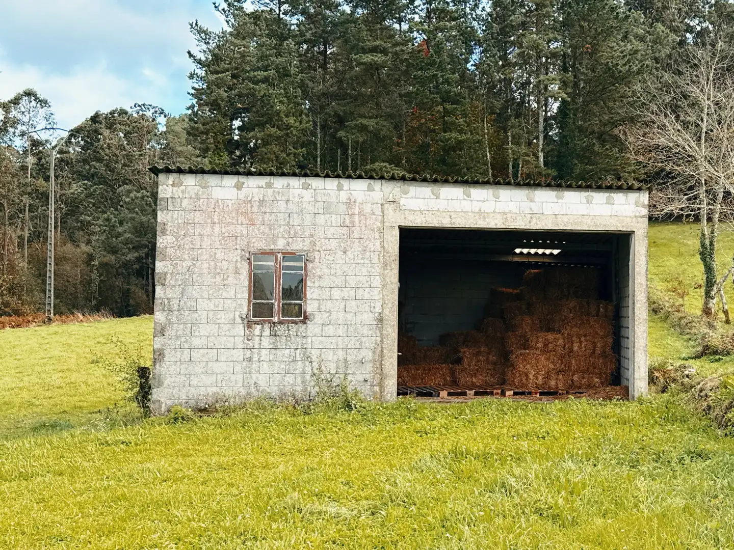 Vista exterior de Piso en venta en A Laracha  