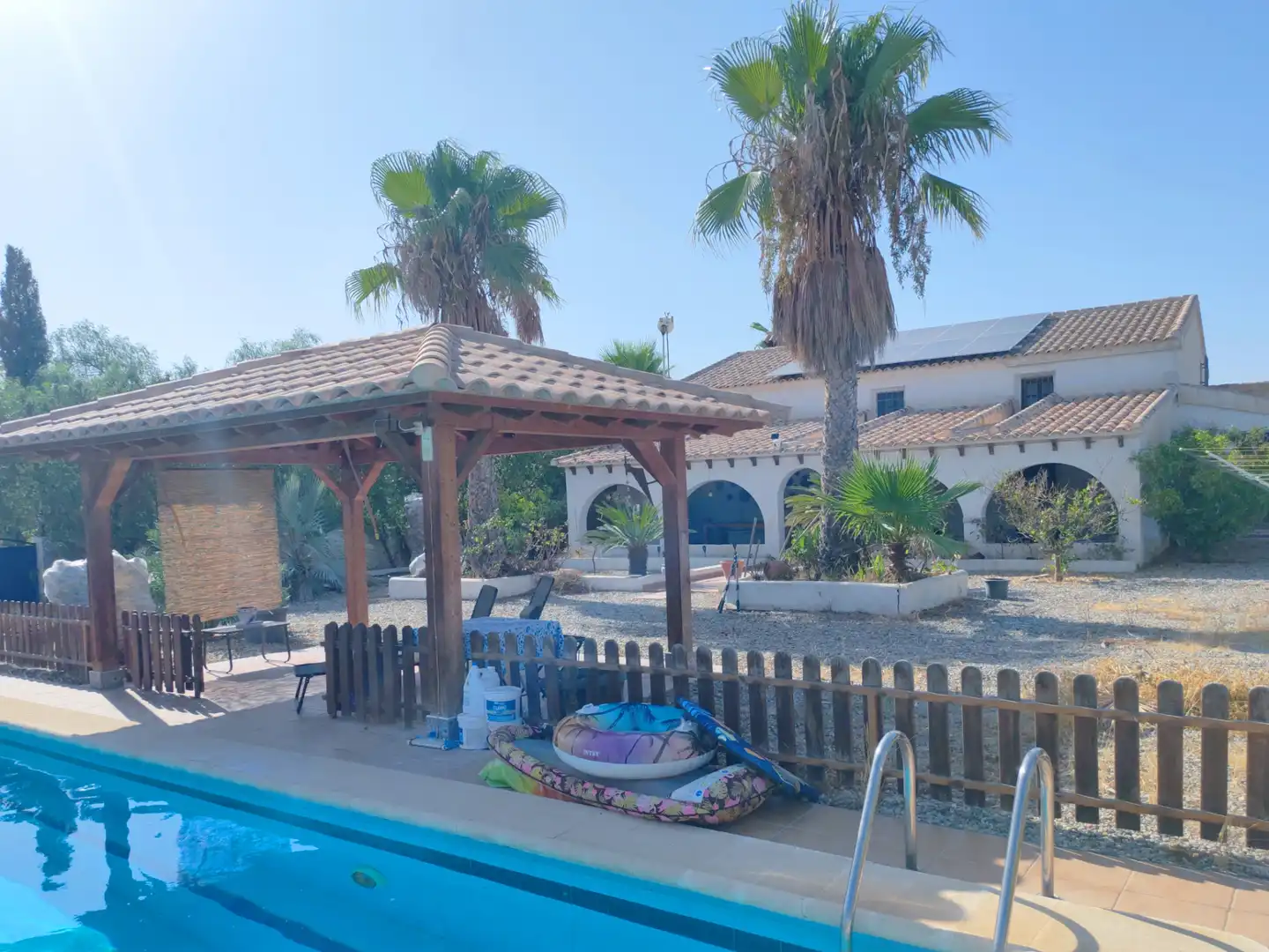 Piscina de Casa o xalet en venda en Huércal-Overa amb Aire condicionat, Calefacció i Jardí privat