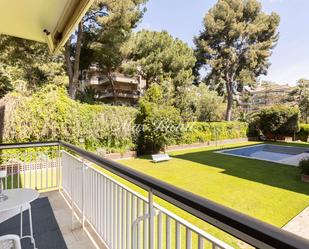 Jardí de Pis de lloguer en  Barcelona Capital amb Aire condicionat, Calefacció i Terrassa