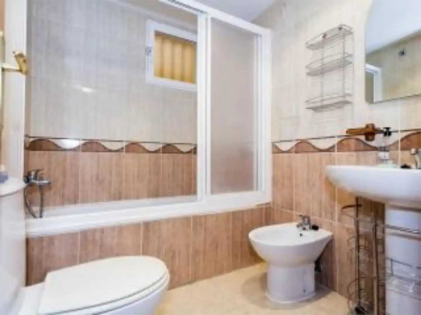 Badezimmer von Wohnungen zur Miete in Oropesa del Mar / Orpesa mit Klimaanlage, Schwimmbad und Balkon