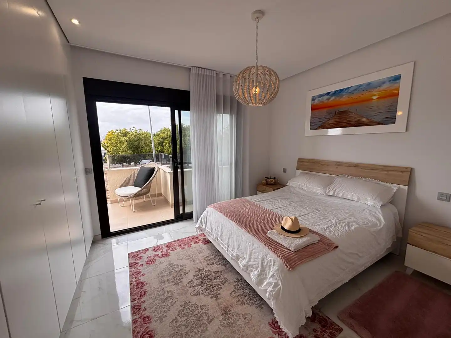 Bedroom of Houses for sale in Torre-Pacheco  with Air Conditioner, Heating and Private garden
