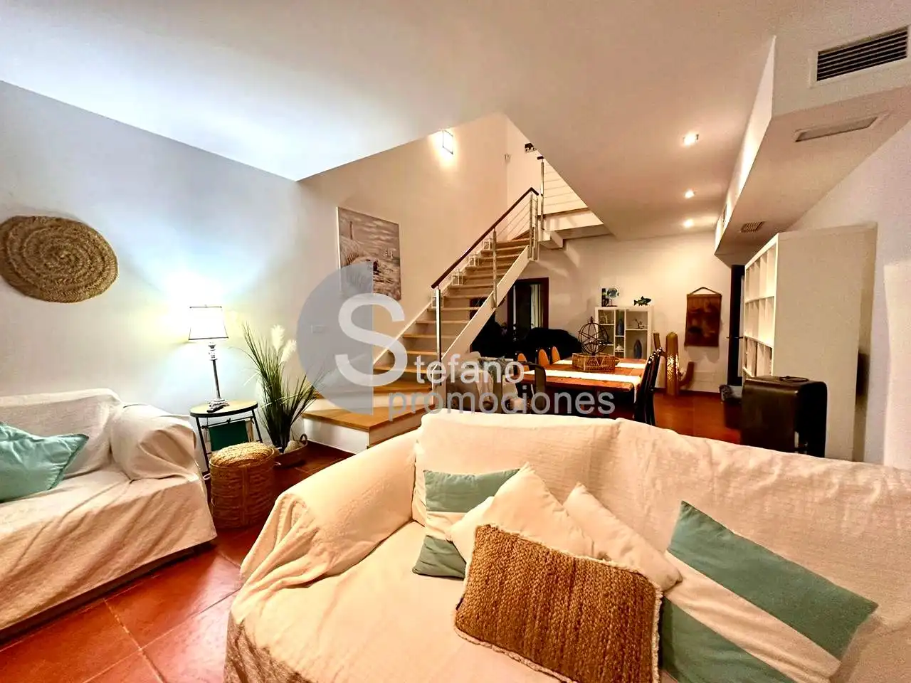 Living room of Detached homes for rent in Níjar  with Air Conditioner, Heating and Private garden