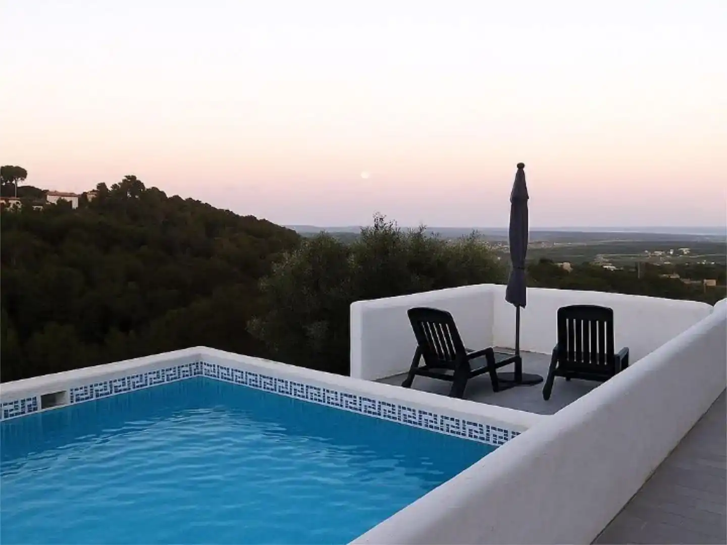 Piscina de Casa o chalet de alquiler en Sant Pere de Ribes con Aire acondicionado, Jardín privado y Piscina