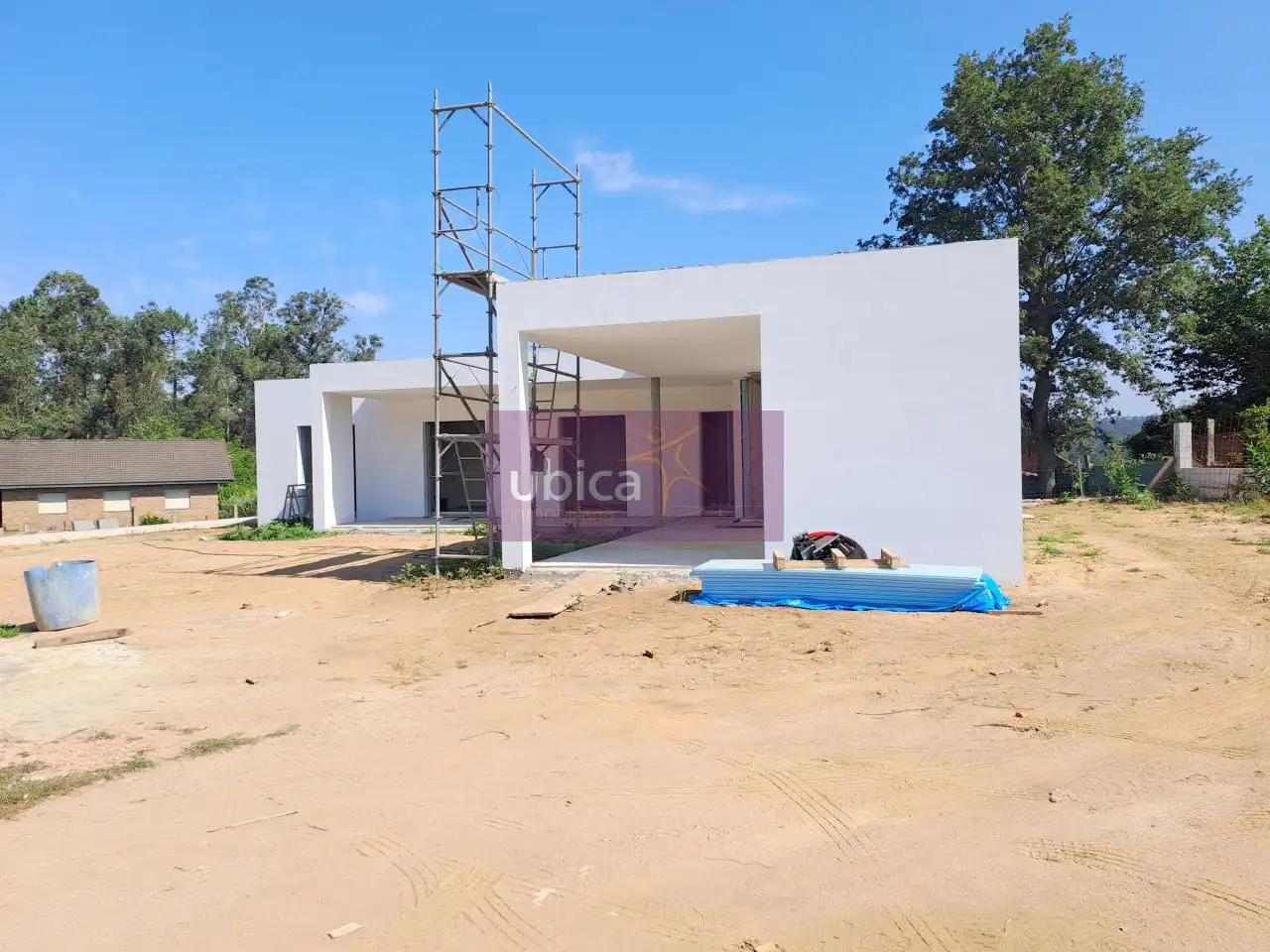 Vista exterior de Casa o chalet en venta en Salvaterra de Miño con Calefacción, Jardín privado y Terraza