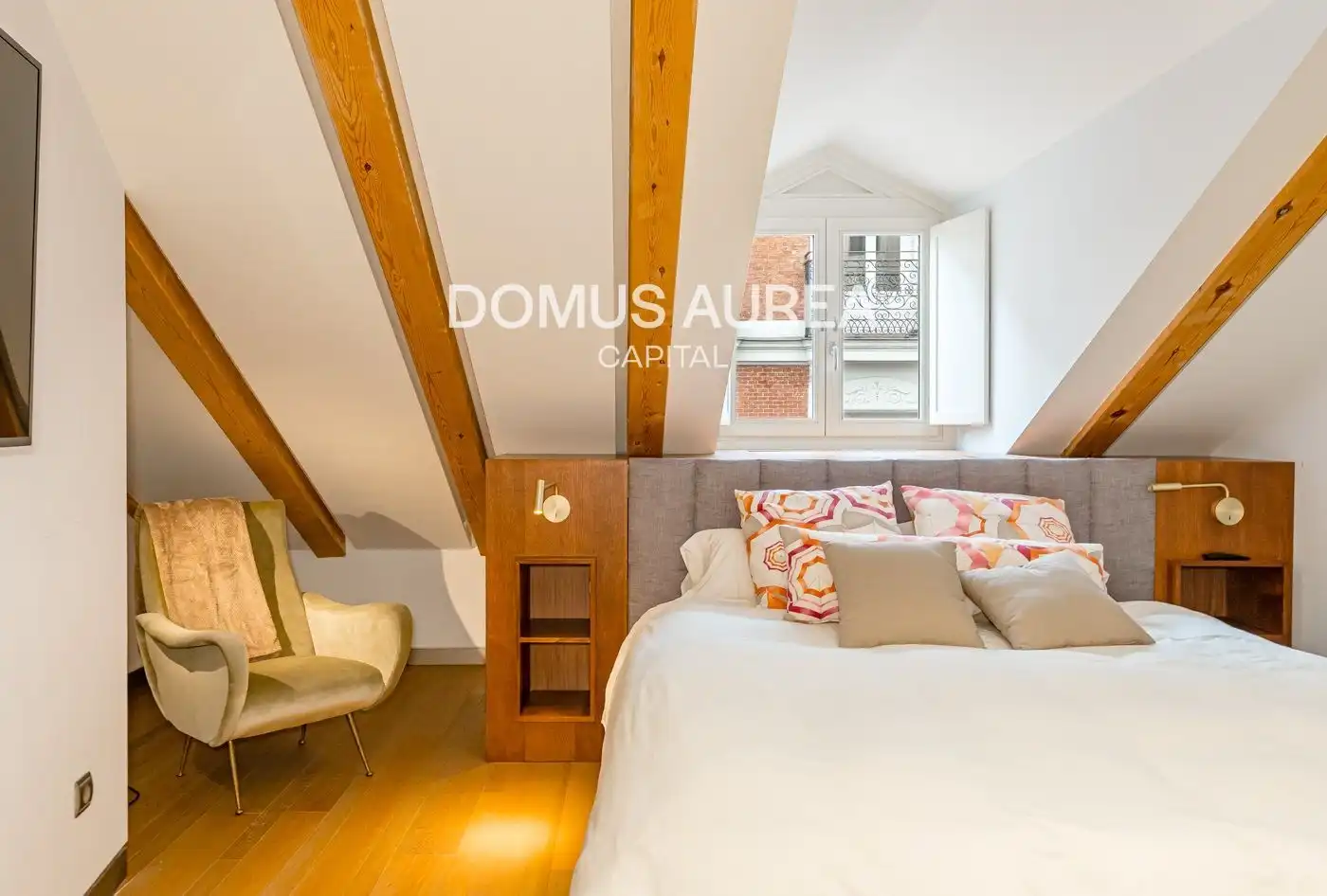 Habitación de Dúplex de alquiler en Madrid con Calefacción, Terraza y Amueblado