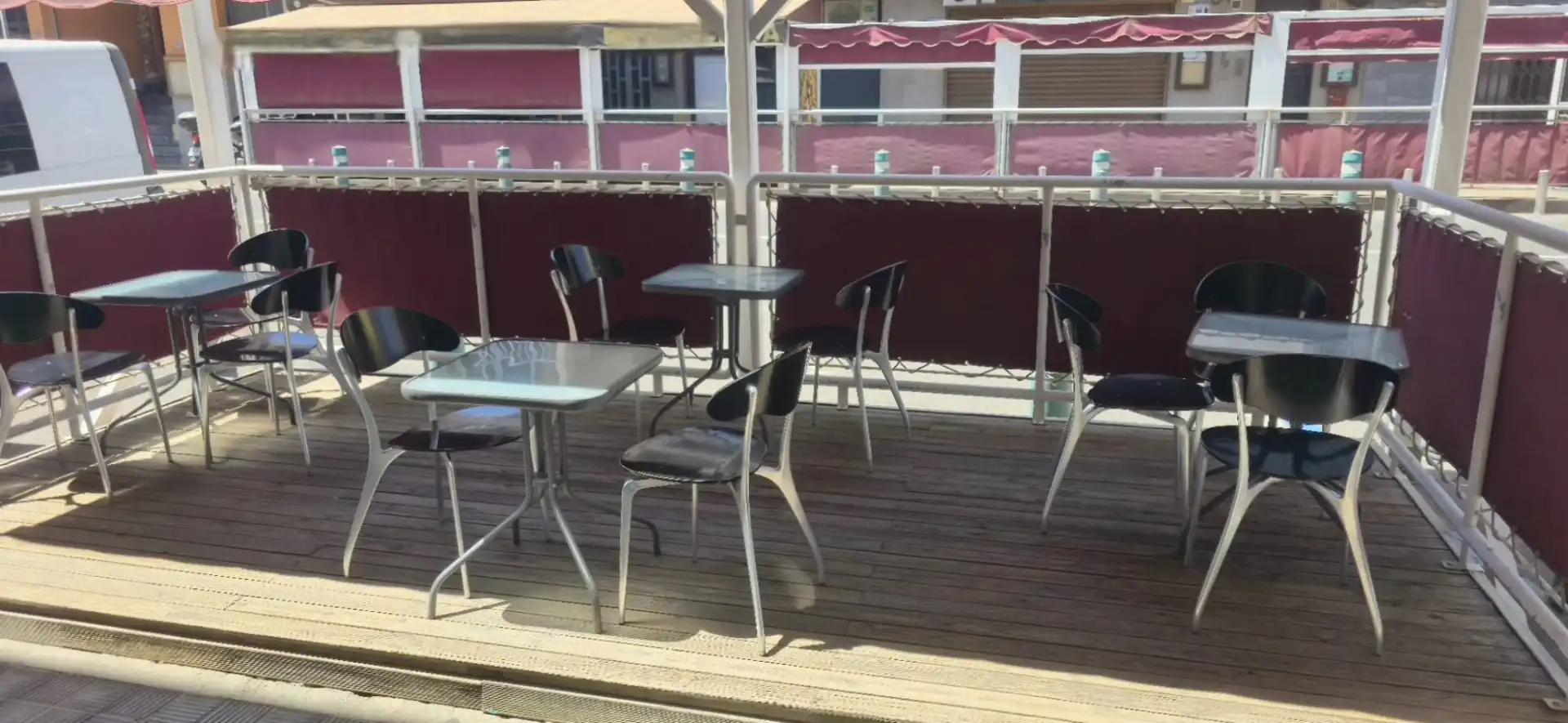 Terraza de Local en traspaso en Puerto del Rosario con Aire acondicionado, Terraza y Amueblado