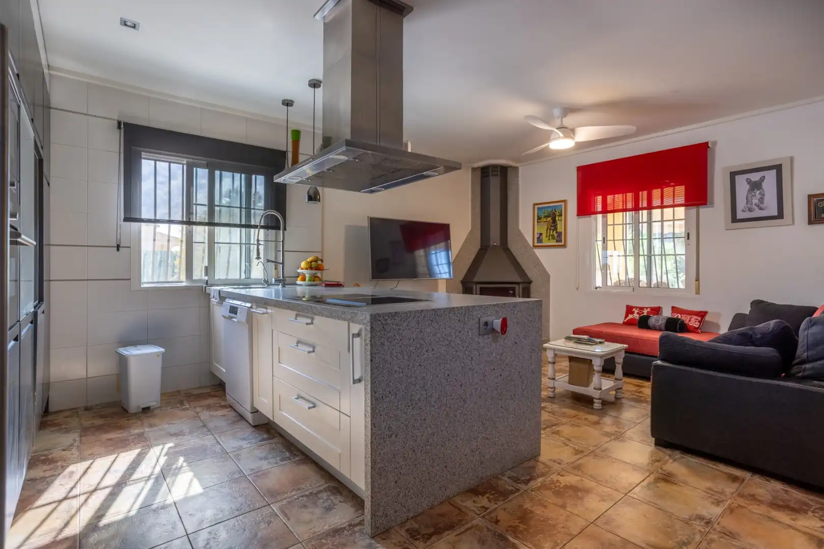Cocina de Casa o chalet en venta en Elche / Elx con Piscina