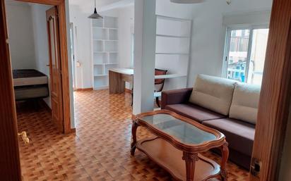 Living room of Flat for sale in  Barcelona Capital  with Furnished and Balcony