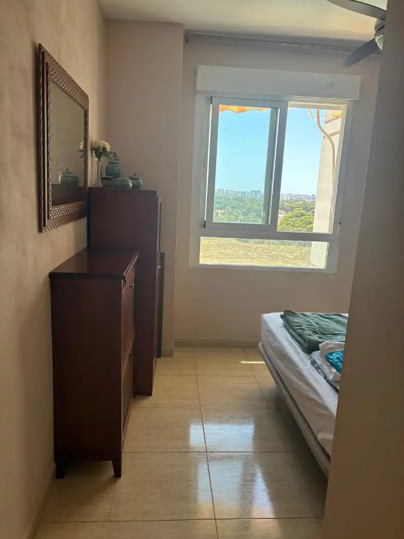 Schlafzimmer von Wohnung zur Miete in El Campello mit Klimaanlage, Heizung und Terrasse