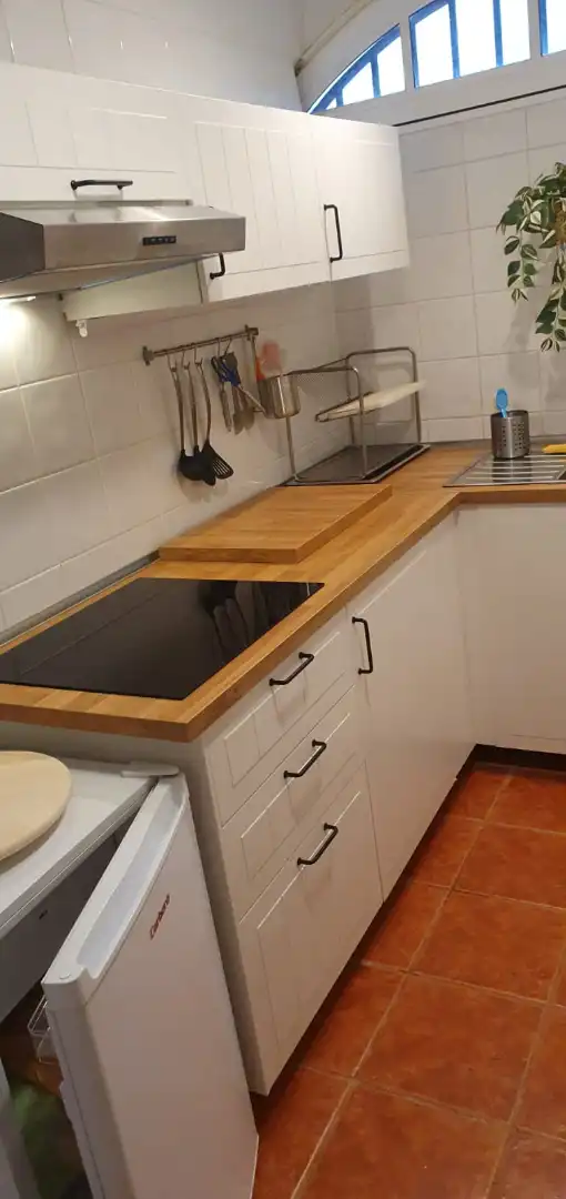 Cocina de Apartamento en venta en San Cristóbal de la Laguna con Terraza, Horno y Lavadora