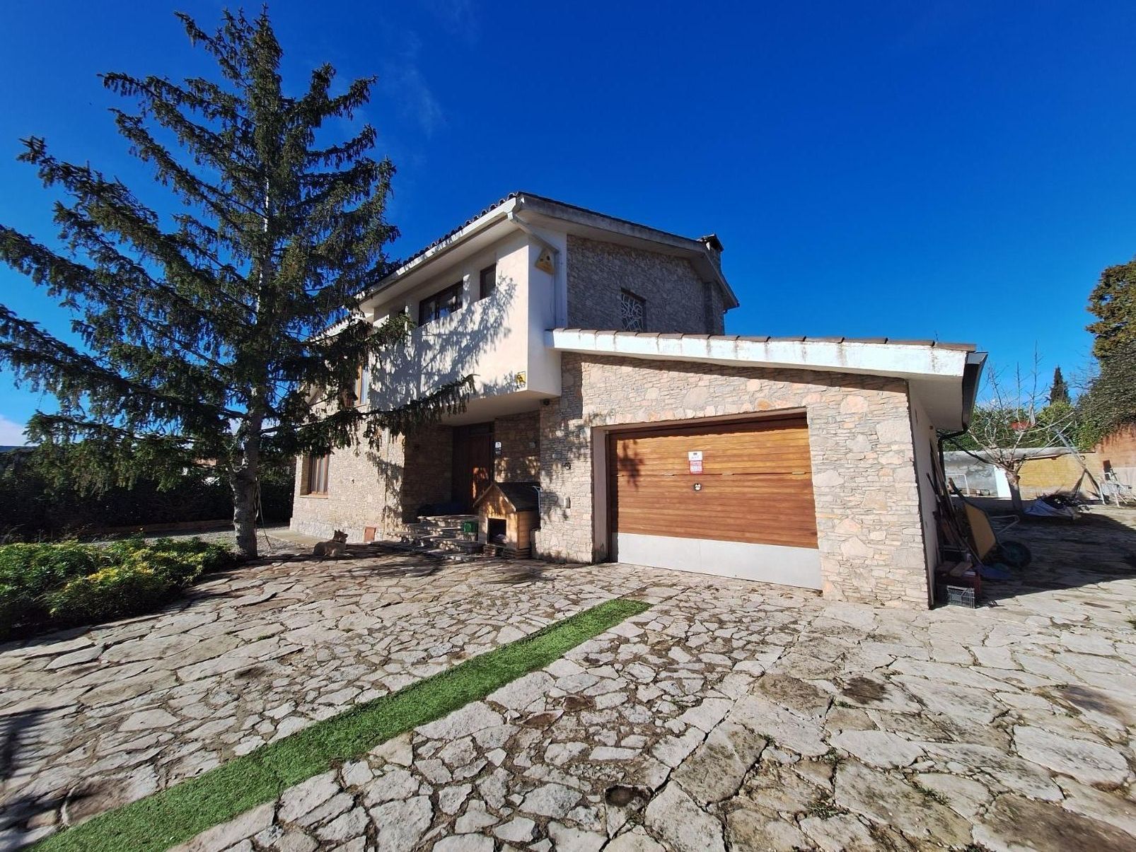 Vista exterior de Casa o chalet en venta en Igualada con Aire acondicionado, Calefacción y Terraza