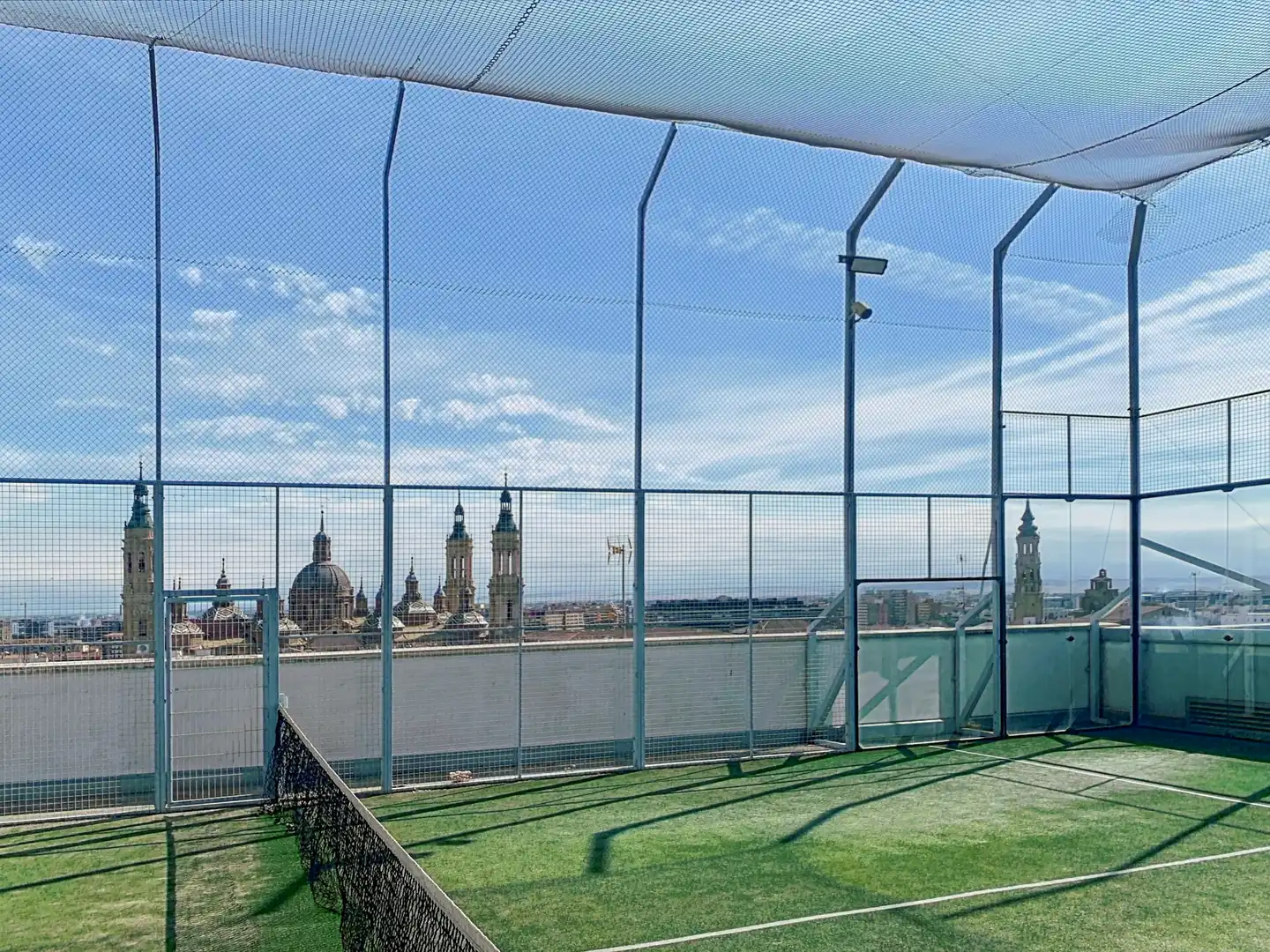 Terraza de Oficina de alquiler en Zaragoza con Aire acondicionado, Calefacción y Amueblado