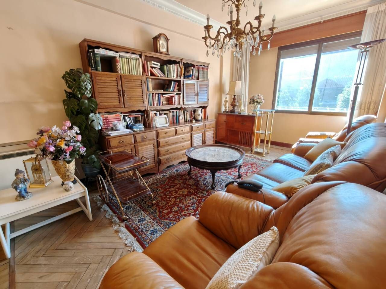 Sala d'estar de Pis en venda en Bilbao  amb Calefacció