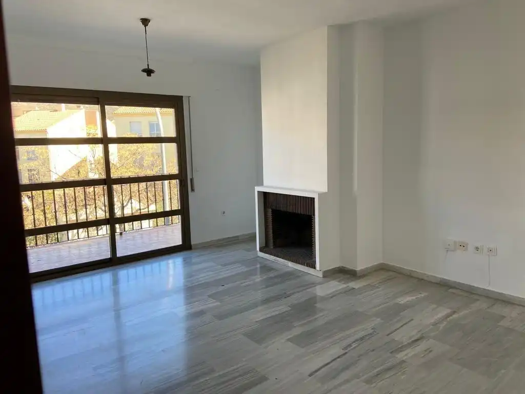 Living room of Flat for rent in Granada  with Heating, Private garden and Community pool