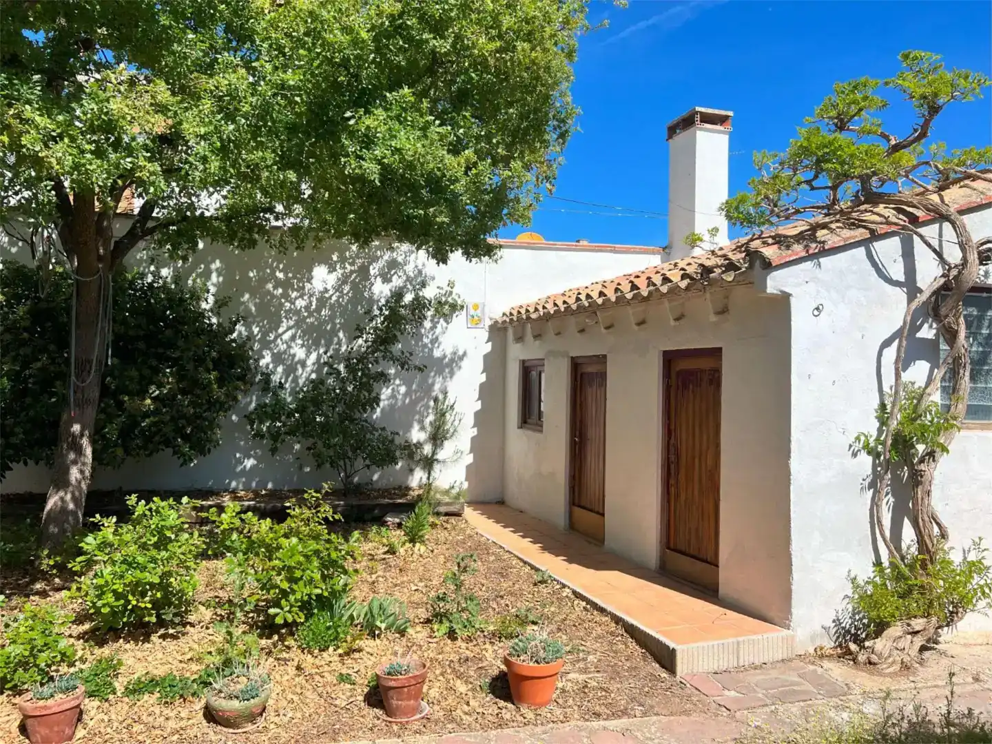 Exterior view of Flat for sale in Camporrobles  with Private garden, Storage room and Furnished