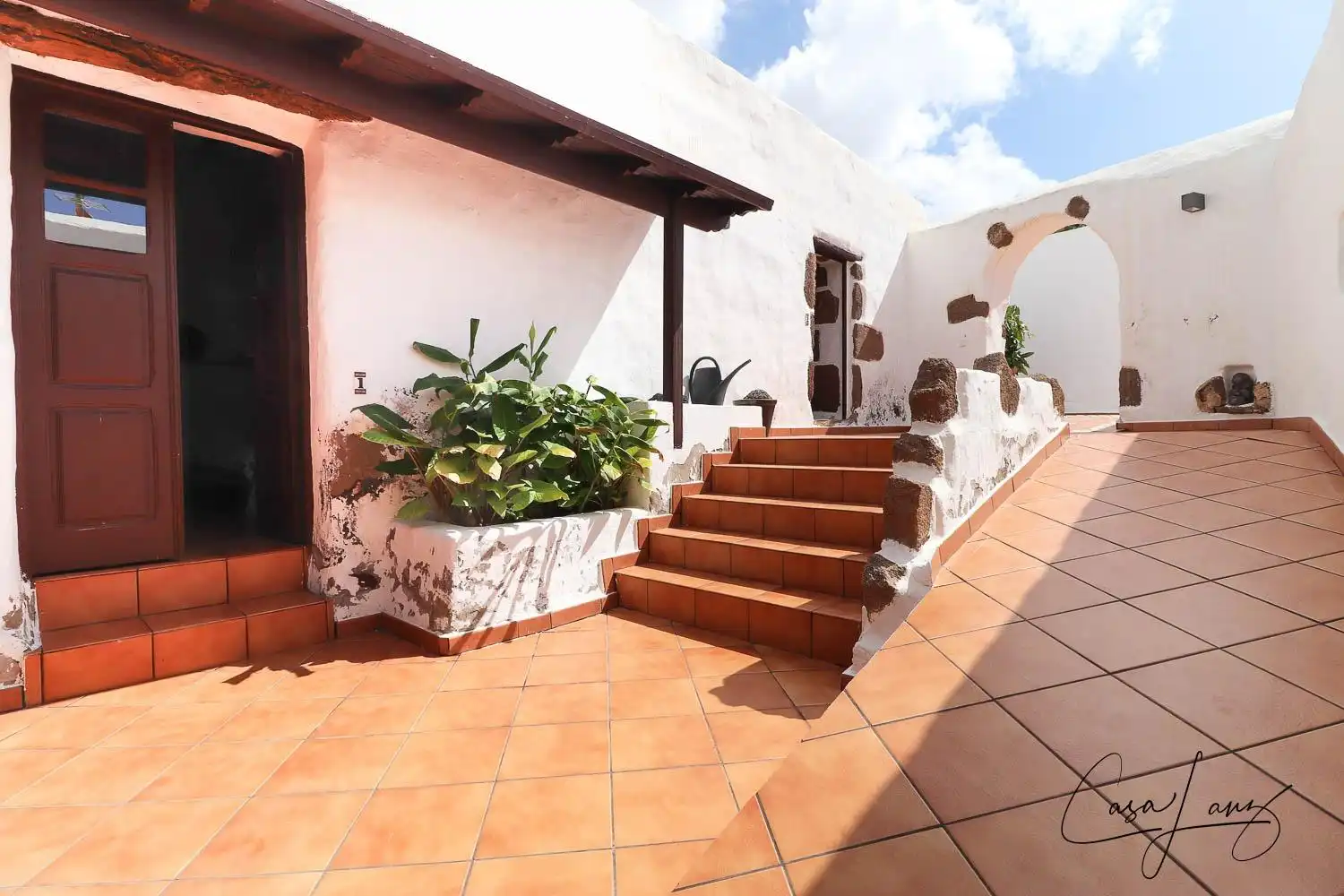 Terrassa de Casa o xalet en venda en San Bartolomé amb Jardí privat, Terrassa i Traster