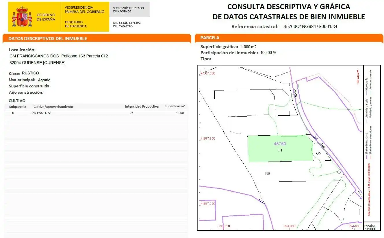 Land for sale in Camino de los Franciscanos, San Francisco