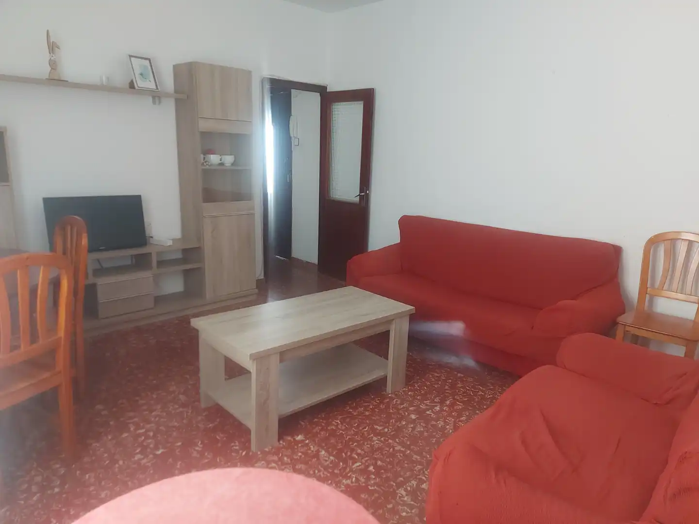 Sala de estar de Piso de alquiler en Toledo con Calefacción, Amueblado y Horno