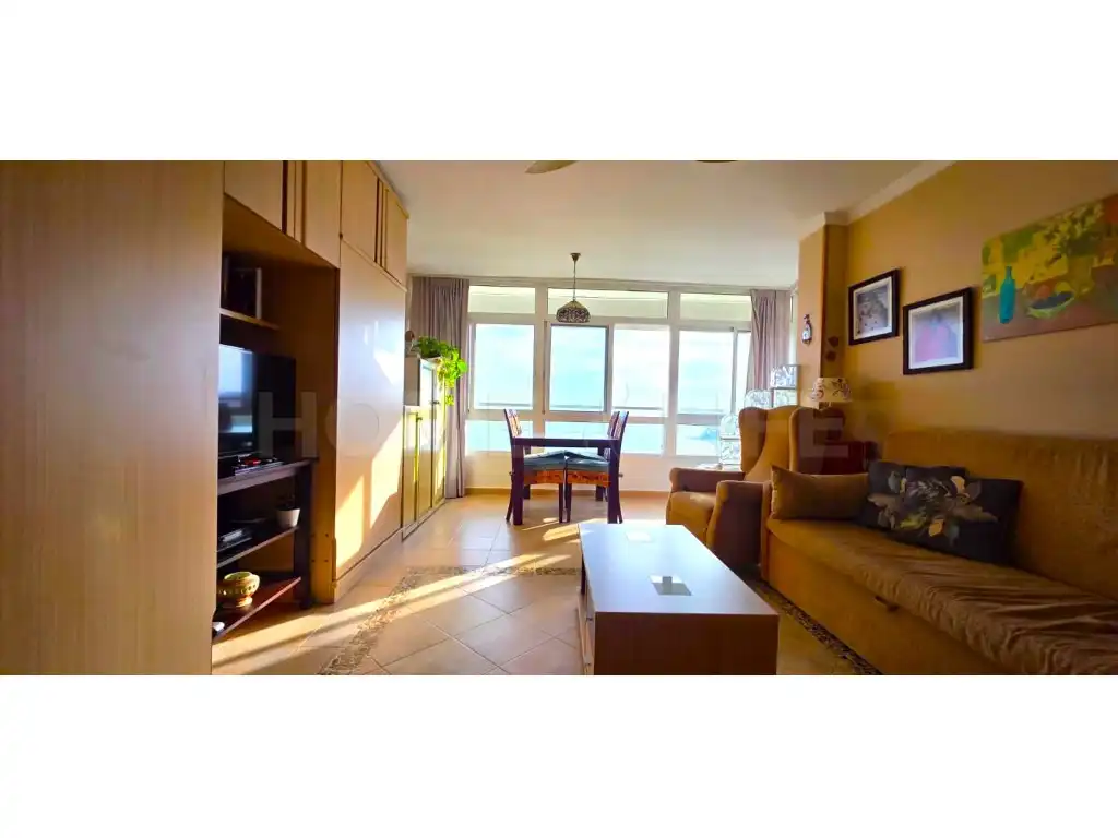 Sala de estar de Estudio de alquiler en Puerto Marina