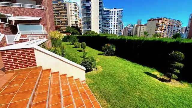 Jardí de Apartament en venda en Villajoyosa / La Vila Joiosa amb Aire condicionat, Calefacció i Terrassa