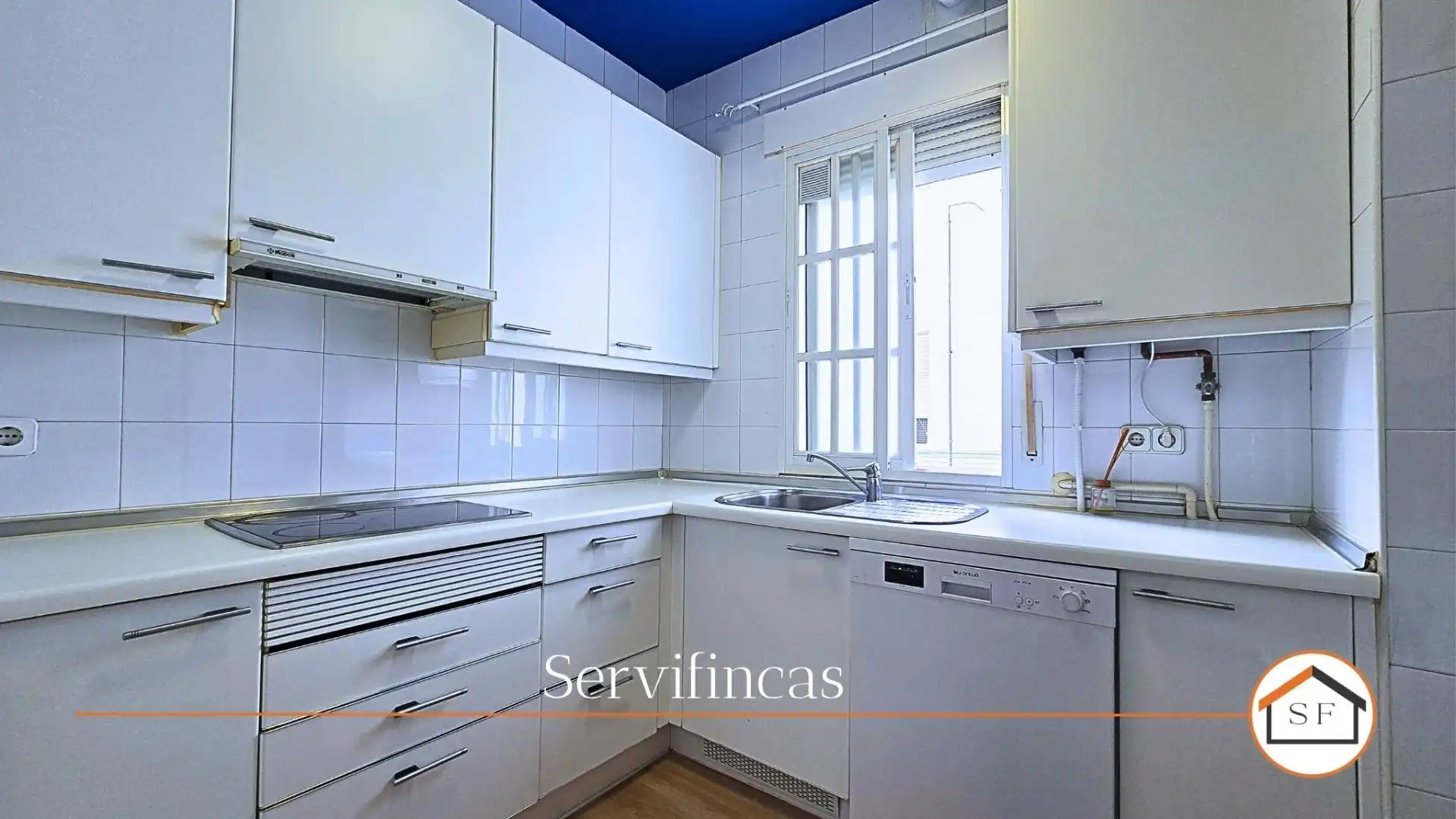 Küche von Wohnung zur Miete in Madrid mit Heizung und Parkett