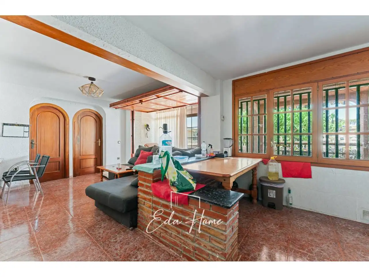 Living room of Houses for sale in Cunit  with Private garden, Terrace and Furnished