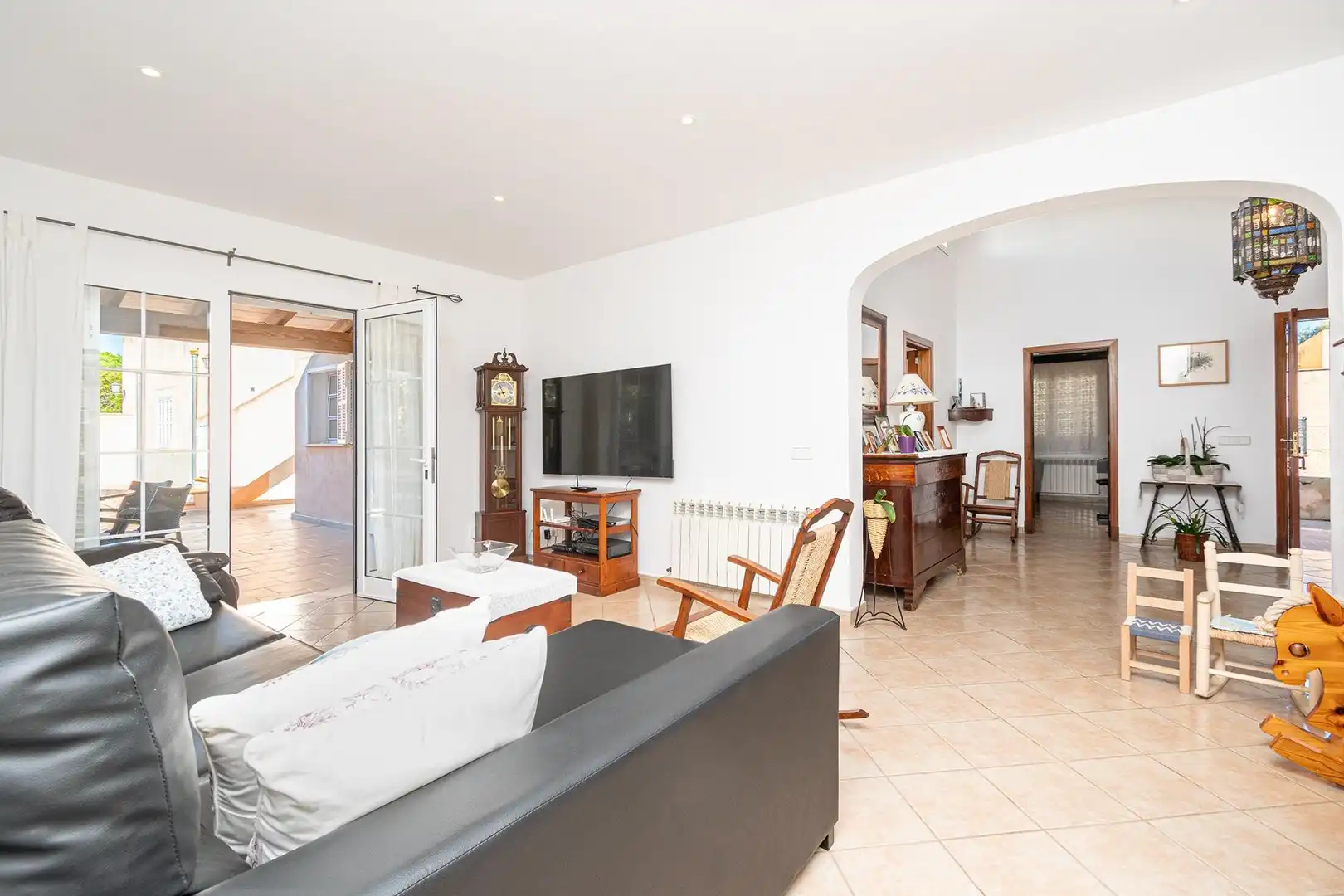 Sala d'estar de Casa o xalet en venda en Felanitx amb Aire condicionat, Calefacció i Jardí privat