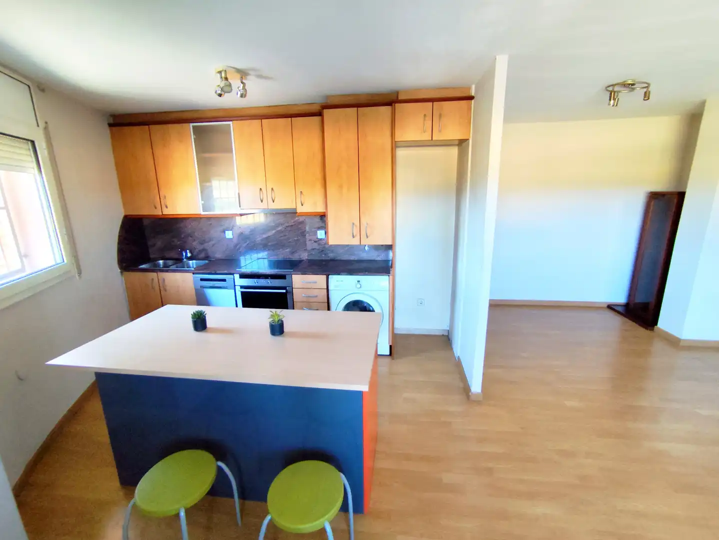 Küche von Wohnung zum Verkauf in Òdena mit Heizung, Parkett und Möbliert