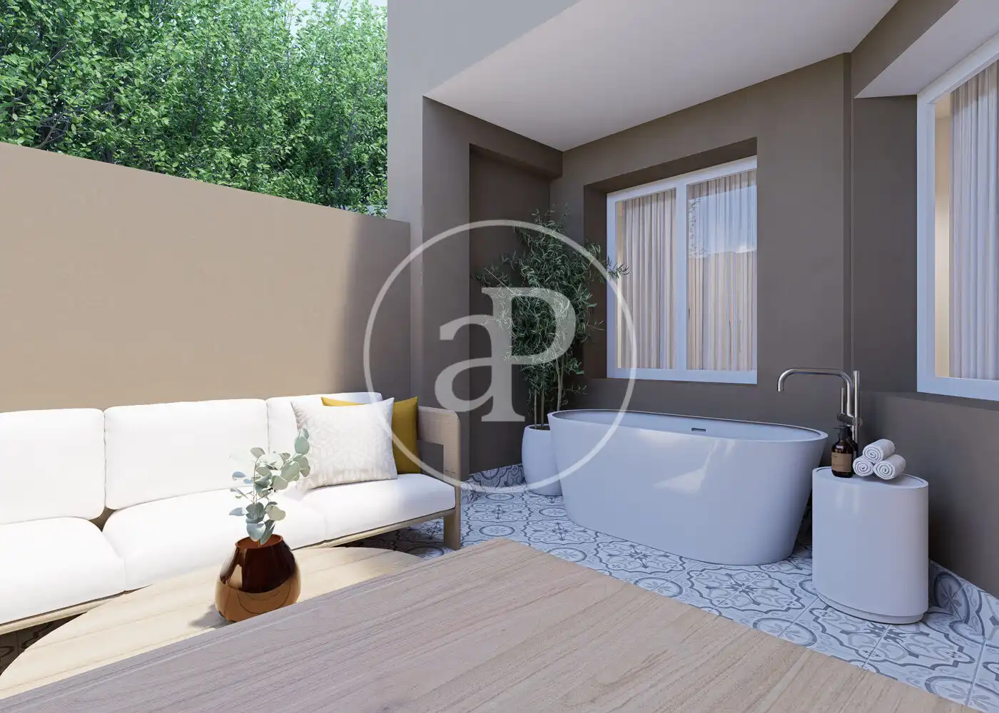Wohnung mit Garten zum Verkauf in C. de Padilla, imagen 5