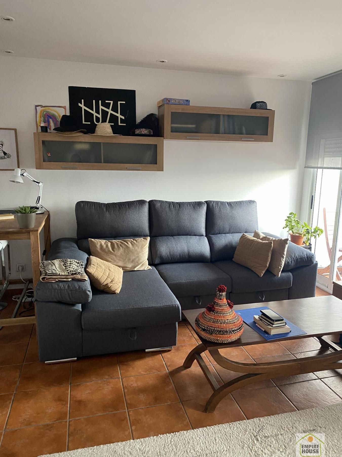 Living room of Flat to rent in Sagunto / Sagunt  with Furnished and Balcony