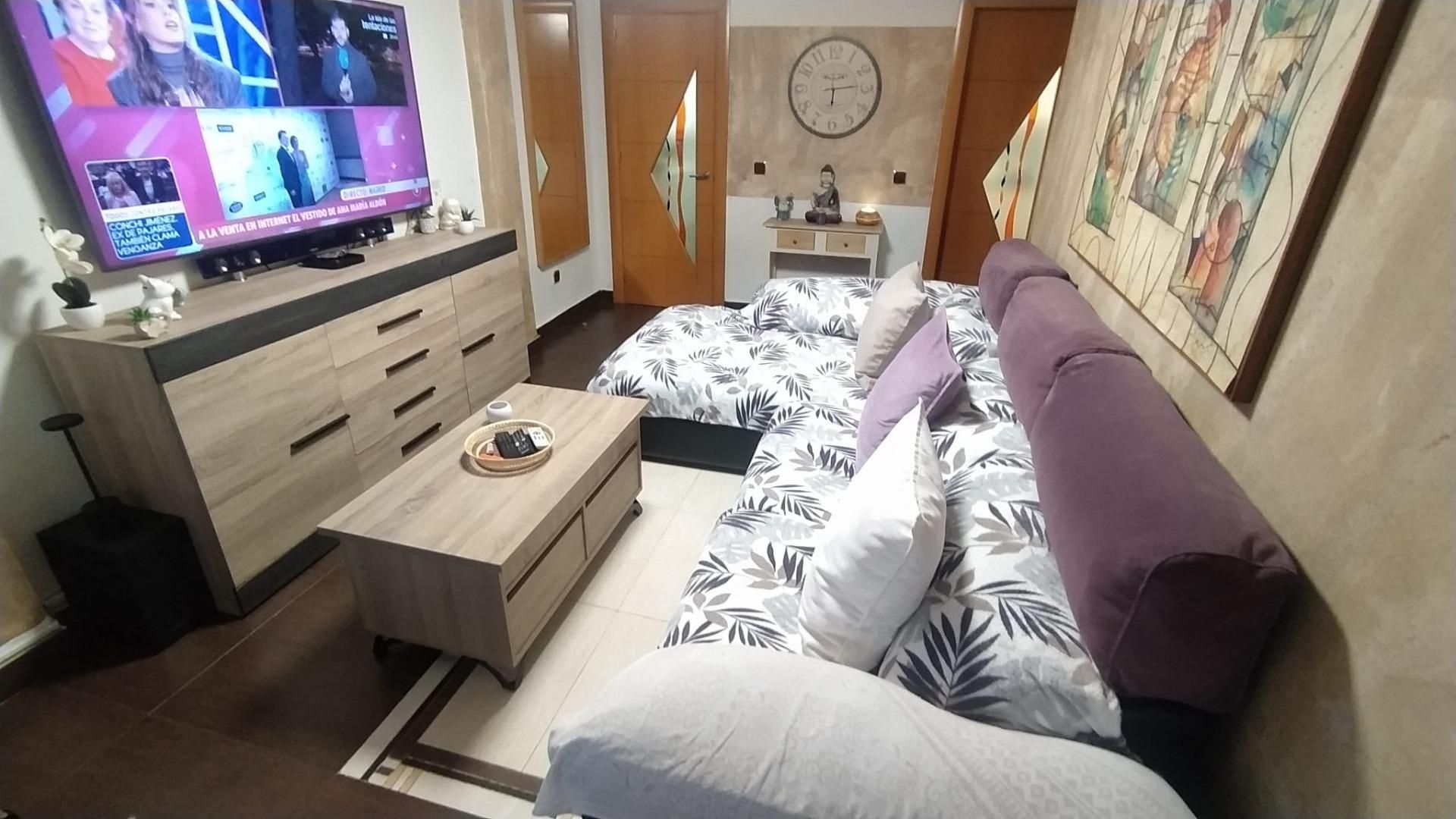 Sala de estar de Piso en venta en Málaga Capital con Aire acondicionado