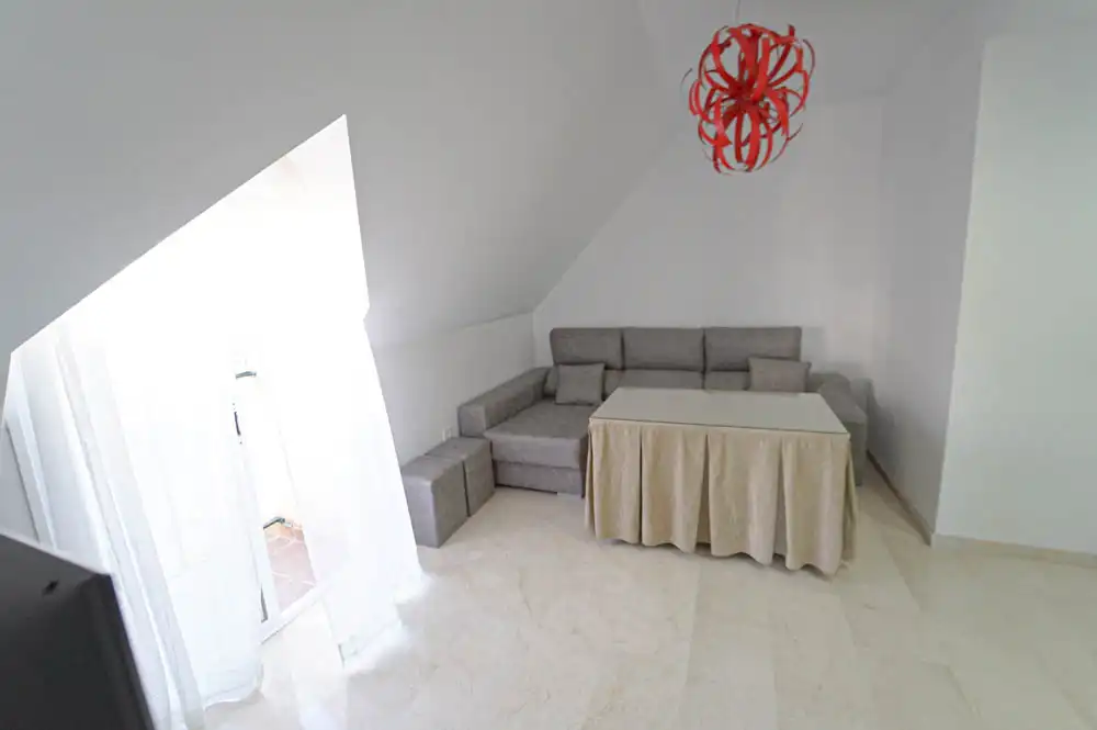 Living room of Flat for rent in Monachil  with Heating, Furnished and Oven
