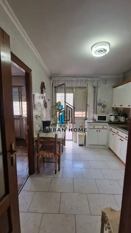 Kitchen of Flat for sale in Villarejo de Órbigo  with Heating, Terrace and Storage room