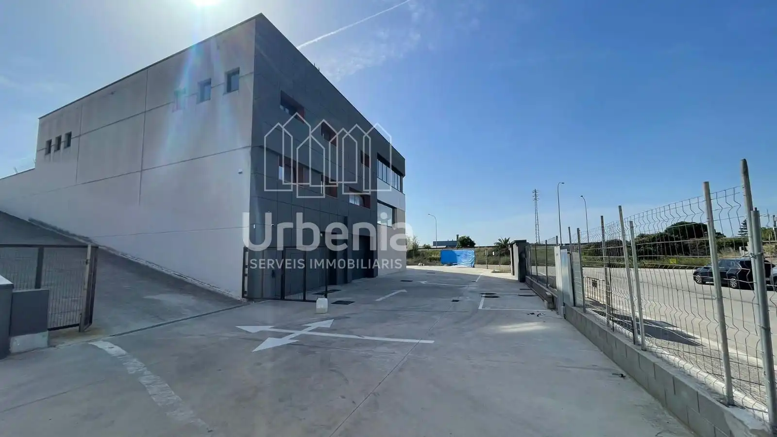 Vista exterior de Nave industrial en venta en Cabrera de Mar