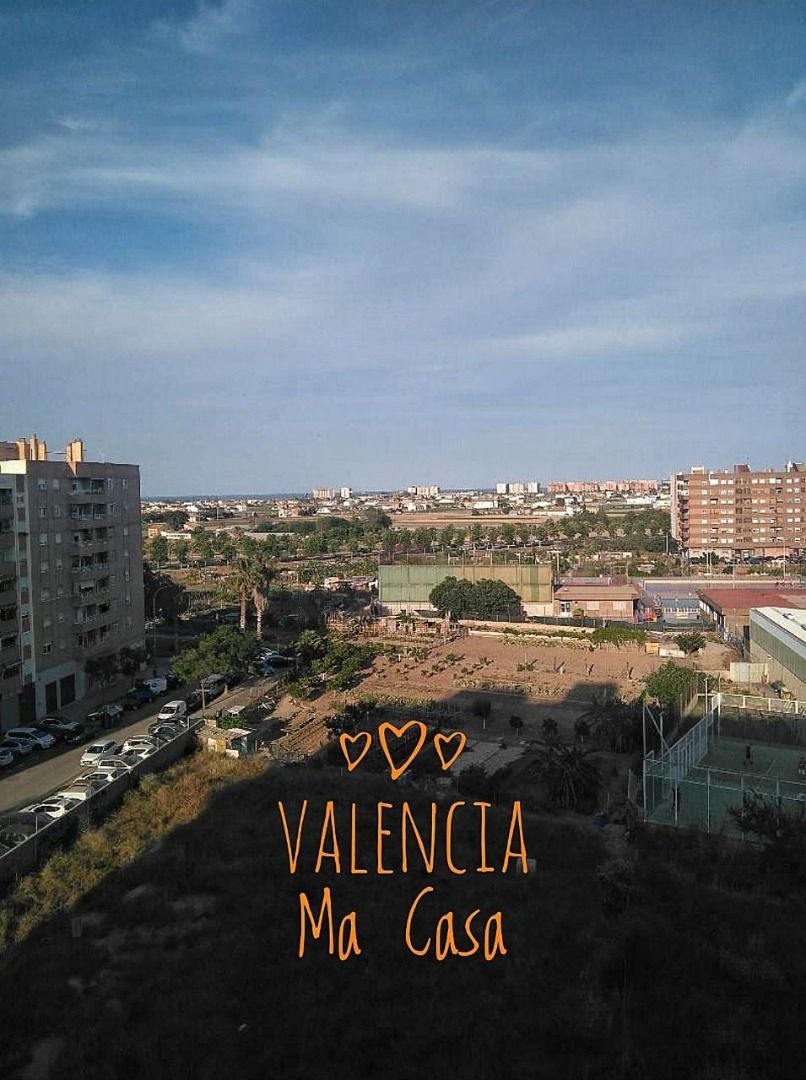 Vista exterior de Pis de lloguer en  Valencia Capital amb Aire condicionat, Calefacció i Moblat