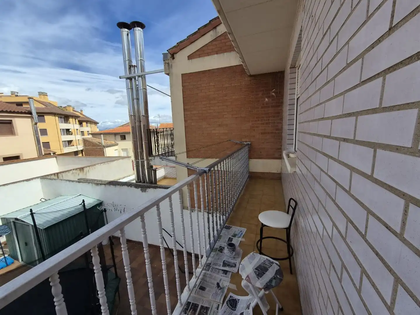 Balcony of Flat for sale in Entrena, La Rioja