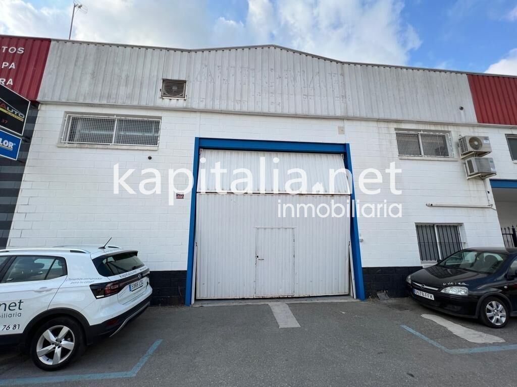 Exterior view of Industrial buildings for sale in Xàtiva