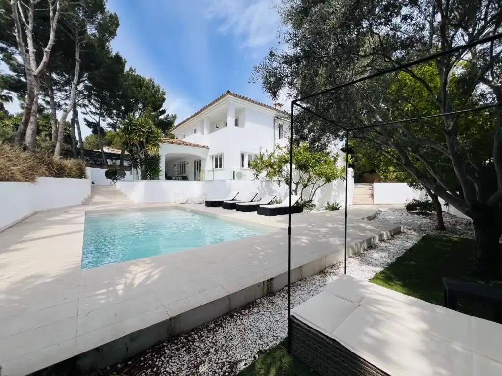 Swimming pool of Houses for sale in Calvià  with Air Conditioner, Heating and Private garden