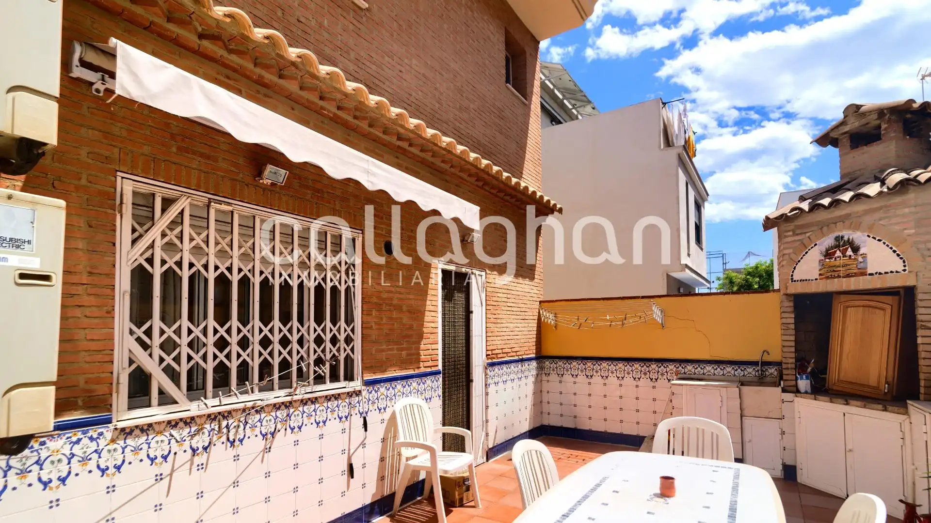 Terrassa de Casa adosada en venda en Sedaví amb Aire condicionat, Calefacció i Terrassa
